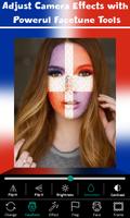 Dominican Flag Face Paint - Intensity Photography screenshot 2