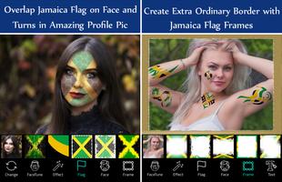 Jamaica Flag Face Paint - Touchup Photography اسکرین شاٹ 1