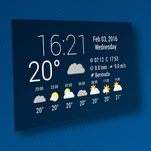 Simple Time & Weather Widget