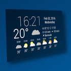 Simple Time & Weather Widget أيقونة