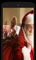 Santa Calling from North Pole Affiche