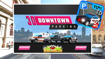 3D Downtown Parking Affiche