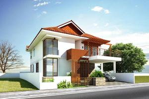 Home Exterior Design Ideas الملصق