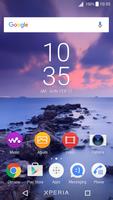 Evening Sea Xperia Theme screenshot 2