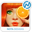 ”Orange Girl ND Xperia Theme