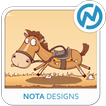 Funny Horse ND Xperia Theme