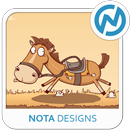 Funny Horse ND Xperia Theme APK