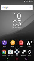 Black theme for XPERIA 2 Affiche