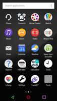 Black theme for XPERIA 2 capture d'écran 1