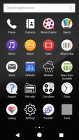 B/W theme for XPERIA 2 capture d'écran 1