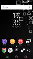 Dark theme PSPad for XPERIA Affiche