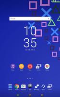 Theme PSpad for XPERIA 2 captura de pantalla 3