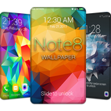 Note 8 wallpapers Lock Screen biểu tượng