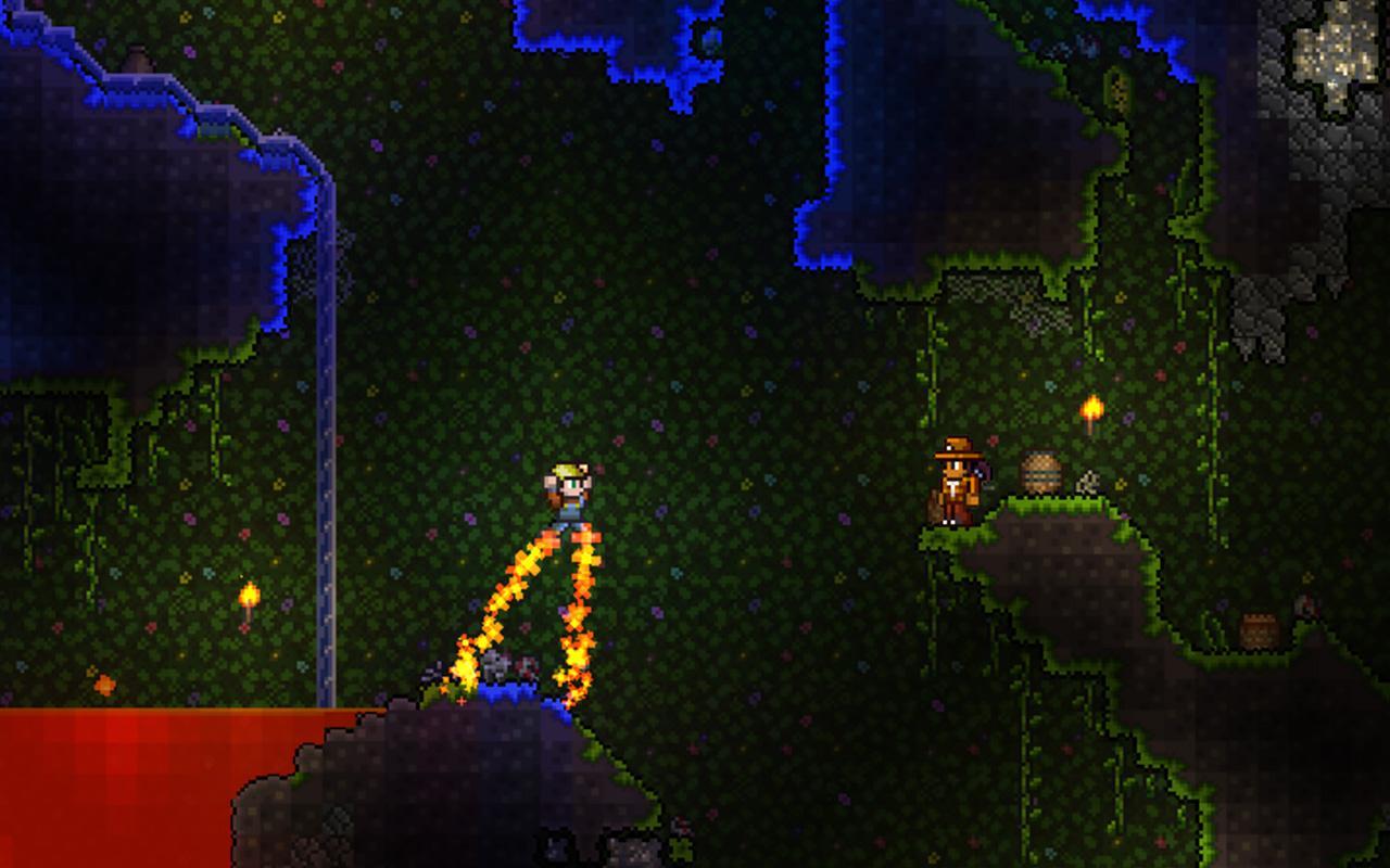 Terraria на одном экране 2 игрока фото 34