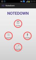 NoteDown Affiche