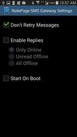 NotePage SMS Gateway screenshot 1