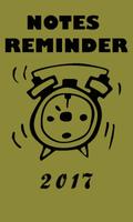 Notes Reminder free poster