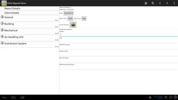 2 Schermata HVAC Reporter Pro Demo