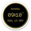 ”Pixel clock widget