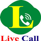 Live call dialer icône