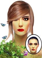 Hair And Flowers Crown maker اسکرین شاٹ 1