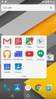 برنامه‌نما NG Launcher for Android Nougat عکس از صفحه