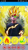 Super Saiyan Effect Camera syot layar 1