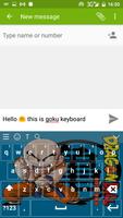 Goku Keyboard Saiyan captura de pantalla 2