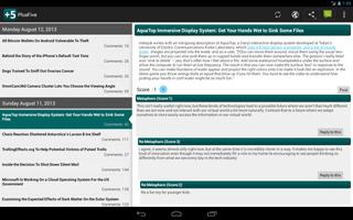 PlusFive Slashdot Reader capture d'écran 3