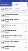 Apprendre Le Coran phonétique capture d'écran 2