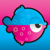 Icona Pesce di colore - Interruttore