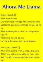 Ahora Me Llama - Karol G, Bad Bunny capture d'écran 1