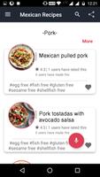 Mexican Recipes capture d'écran 2