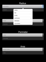 Mini Geometry Lite - Circle Calculator screenshot 5