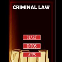 CRIMINAL LAW plakat