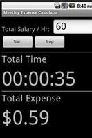 Meeting Expense Calculator screenshot 2