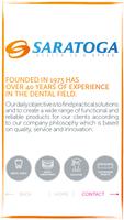 Saratoga Business Card Cartaz