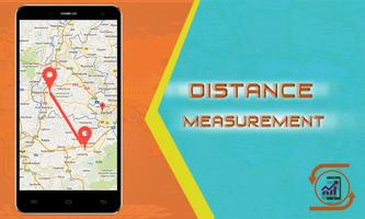 GPS Région Mesure: Carte Outil Calculatrice Affiche