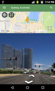 street view live map satellite earth navigation poster