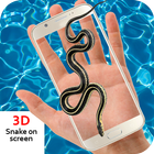 Snake on Screen – Scary Phone Hissing Prank App icon