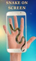 Snake on Screen – Scary Phone Hissing Prank App Affiche