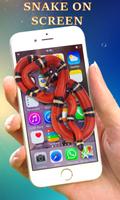 Snake on Screen – Scary Phone Hissing Prank App capture d'écran 1