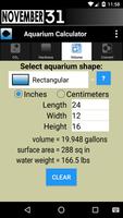 Poster Aquarium Calculator