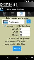 Aquarium Calculator penulis hantaran