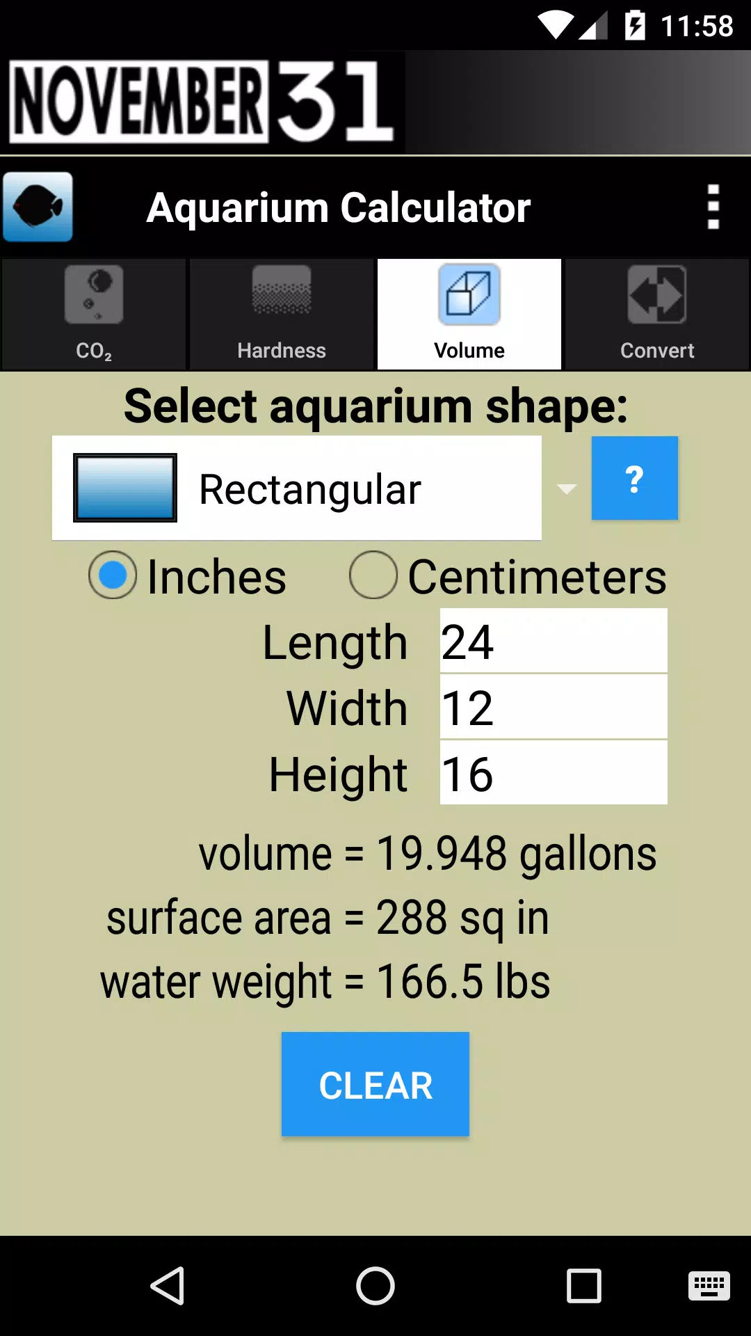Aquarium Calculator APK for Android Download