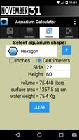 Aquarium Calculator ảnh chụp màn hình 1