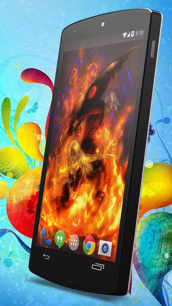Anime Fire Live Wallpaper APK for Android Download