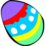 Easter Eggs and the Bunny ikon