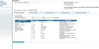 Web Filter with App Control syot layar 1