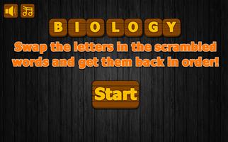 Biology Words Game capture d'écran 1